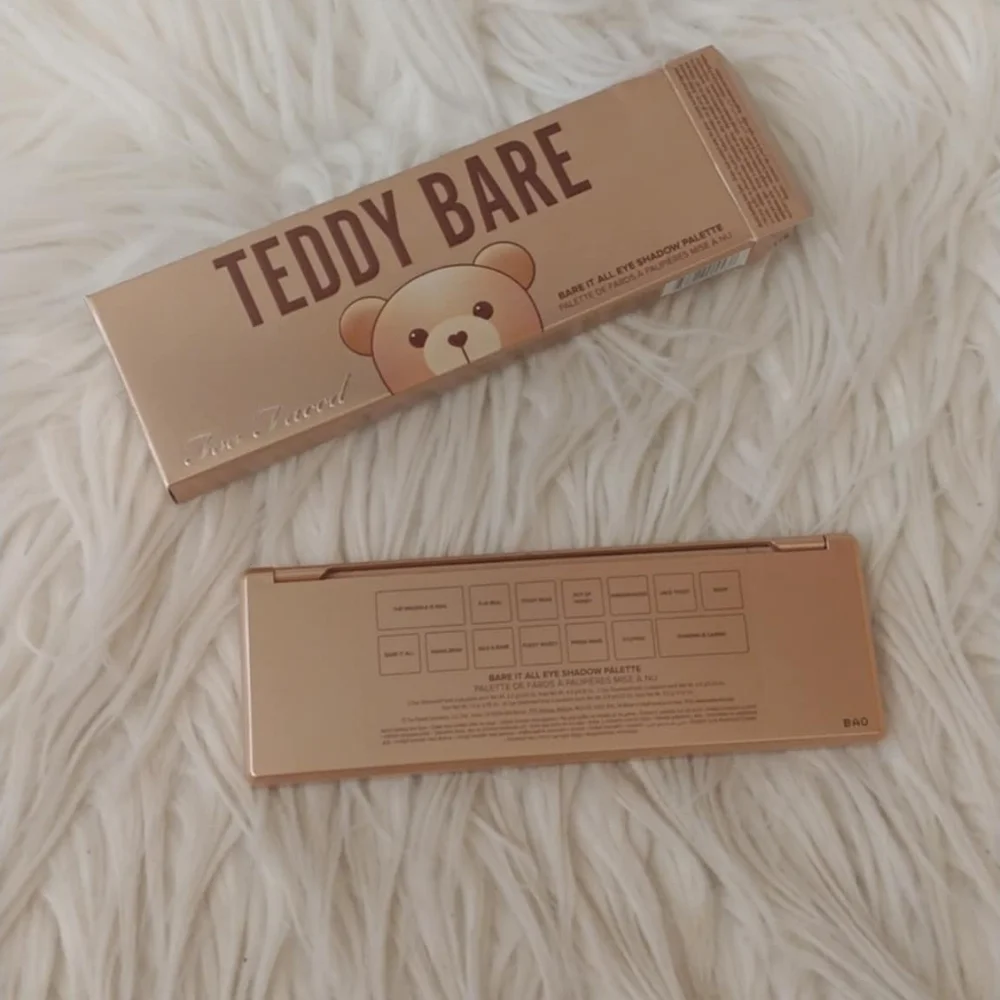 💖FIRM! NWT TOO FACED TEDDY BARE BARE IT ALL EYESHADOW PALETTE (LIMITED EDITION)